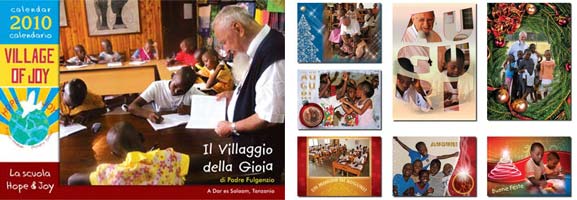 Calendario 2010 e Biglietti Natalizi del Villaggio della Gioia